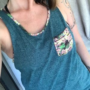 One the Byas small tank top cute pocket